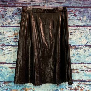 Mila & Milan Faux Leather Skirt
